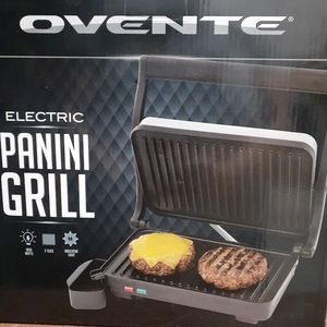 Electric panini grill